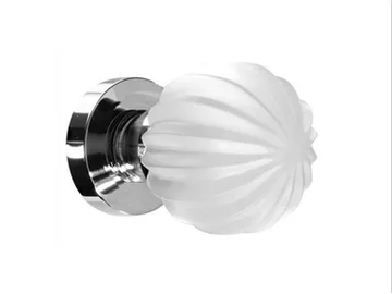 MARGHERITA SATINATO - Crystal door knob by Glass Design - view 2